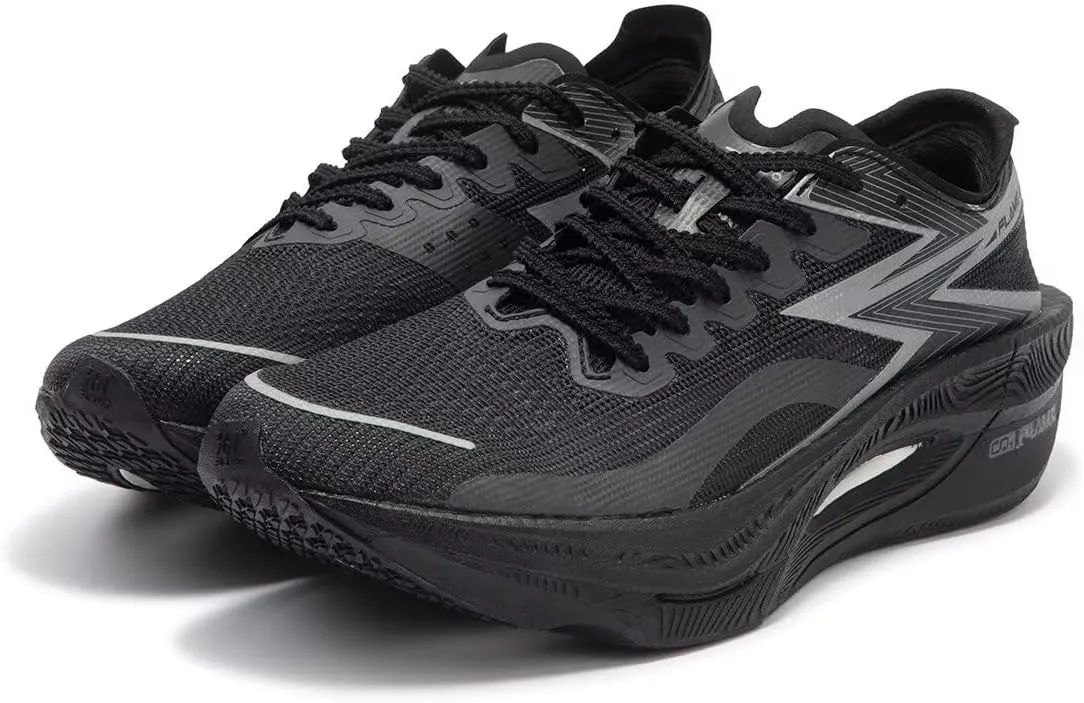 361° Flame 3.0 Running Shoes for Men Wide Foot Sneakers Lightweight, Breathable, Carbon Plate, Non-Slip Marathon Daily Training Shoes