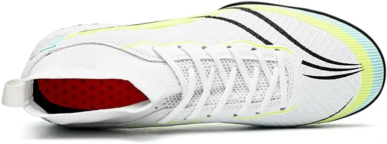 AMZ BSHIDA Men's Indoor Soccer Shoes Big Boys/Youth Training Turf Cleats Futsal Shoes/Football Sneaker