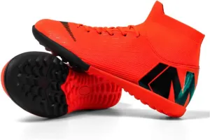 AMZ BSHIDA Men's Indoor Soccer Shoes Big Boys/Youth Training Turf Cleats Futsal Shoes/Football Sneaker
