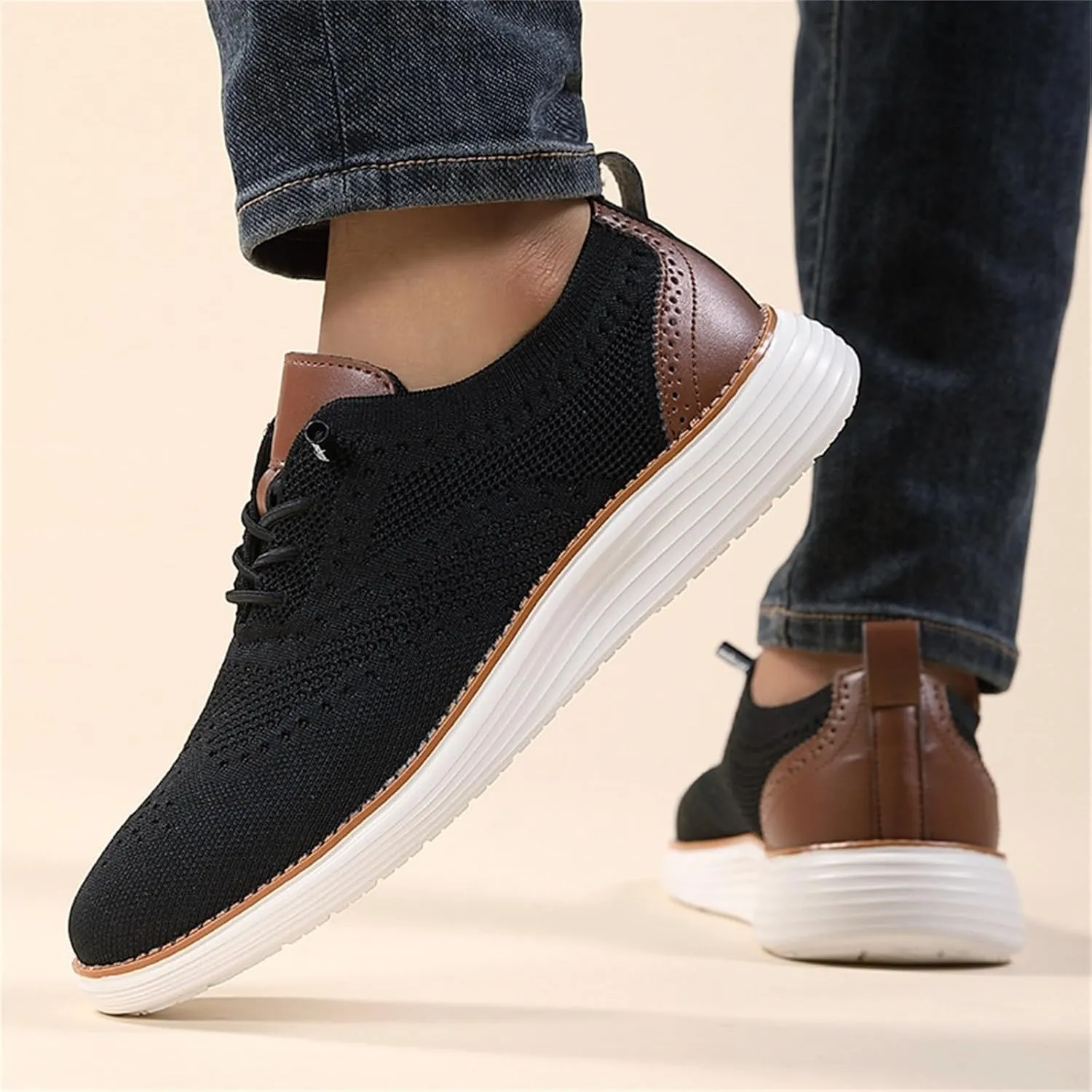 Arch Support Hiking Shoes for Men Lightweight Breathable Walking Shoe Gym Tennis Arch Support Plantar Fasciitis