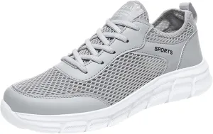Arch Support Hiking Shoes for Men Lightweight Breathable Walking Shoe Gym Tennis Men's Comfortable Canvas Shoes