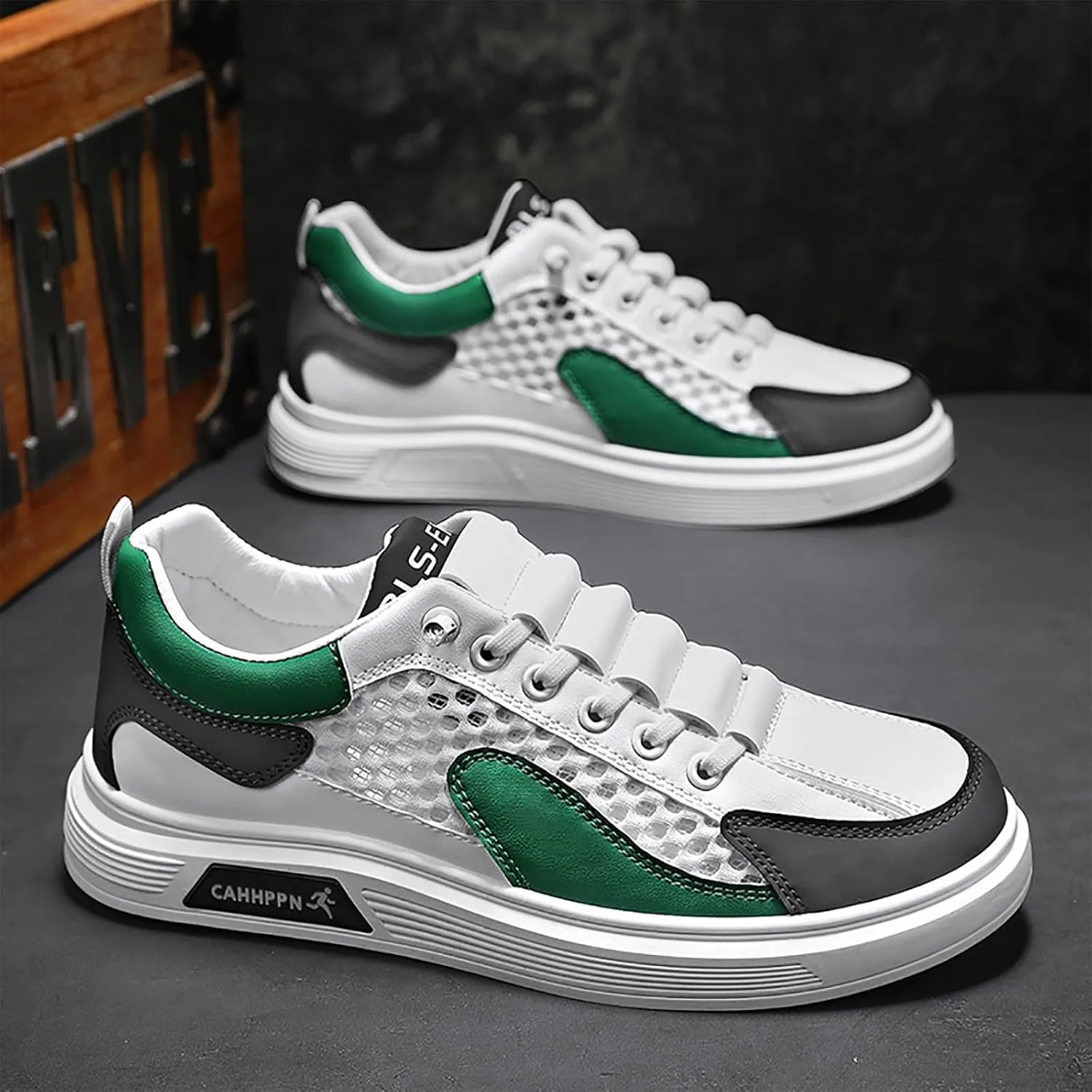 Arch Support Sports Shoes for Men Lightweight Sport Gym Jogging Walking Sneaker Lightweight Work Shoes for Men