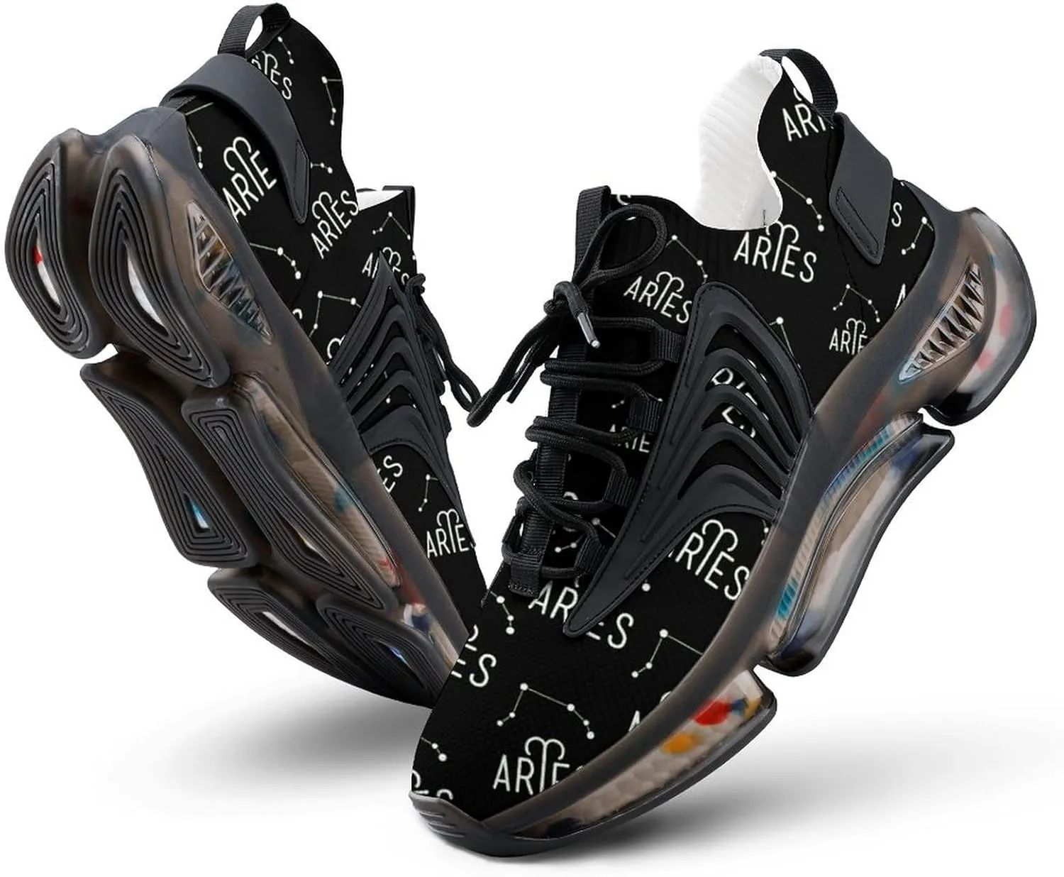 Aries Constellation Men's Running Shoes Lightweight Walking Shoe Breathable Sneaker