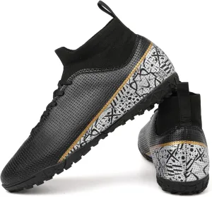 ASoftLand Soccer Cleats Mens Women Soccer Shoes for Big Boy AG/TF
