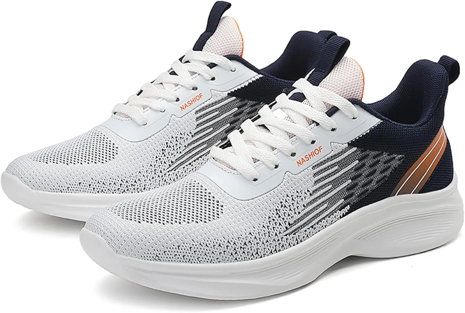 Athletic Fashion Sneakers for Men Breathable Casual Comfortable Walking Sneaker Arch Support Plantar Fasciitis