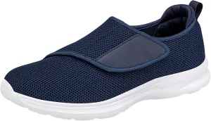 Athletic Fashion Sneakers for Men Comfortable Lightweight Casual Walking Shoe Lightweight Elderly Slip On Shoes