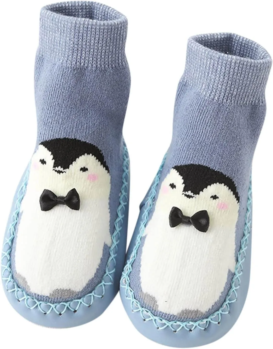 Baby Shoes,Autumn Winter Baby Shoes Cute Rabbit Bear Cartoon Children Cotton Warm Soft Non Slip Floor Boots