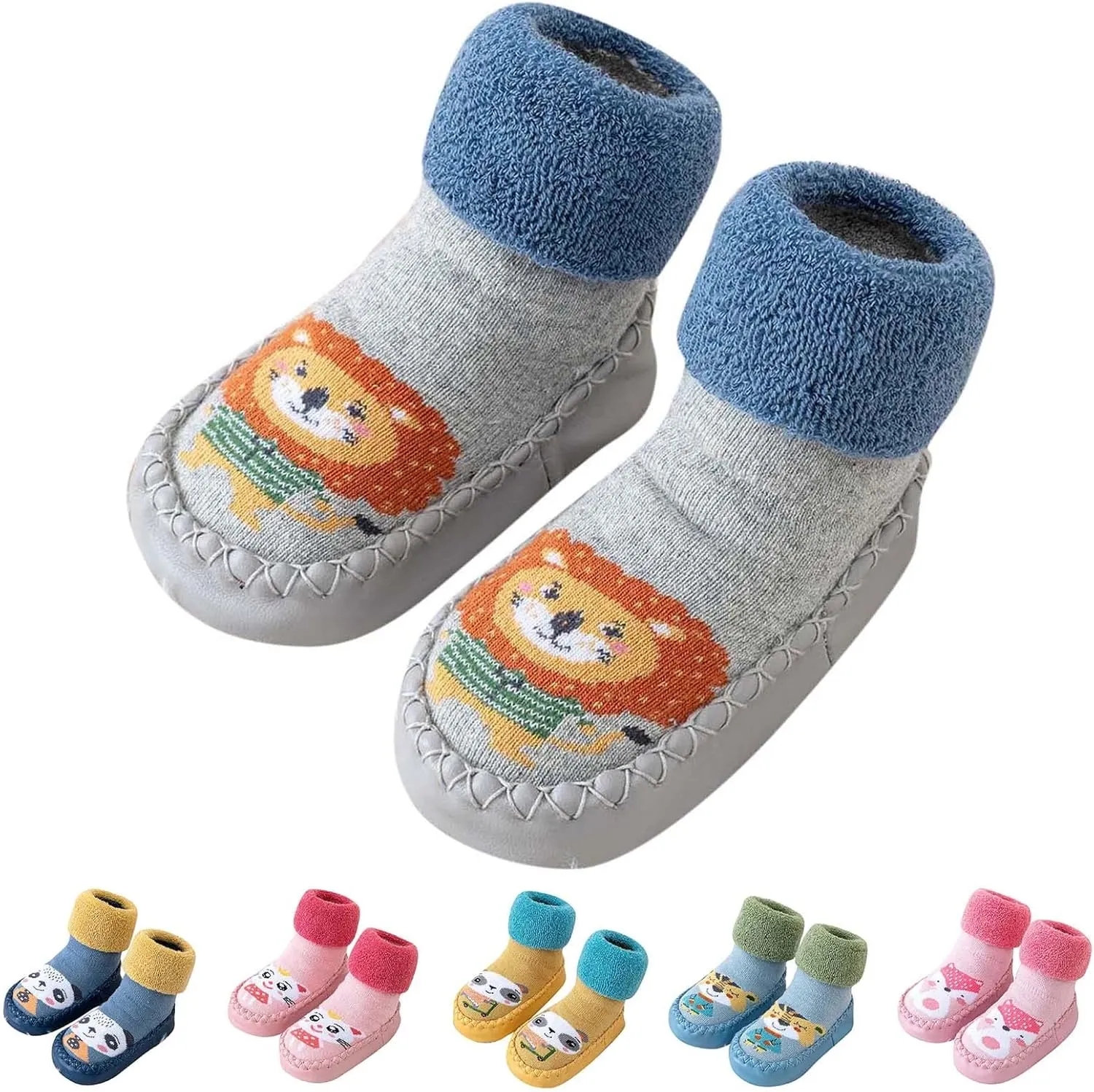 Baby Walking Shoes,Baby Walking Shoes Sock Shoes Non-Slip Prewalker Shoes Breathable Home Kawaii Shoes 0-3 Years