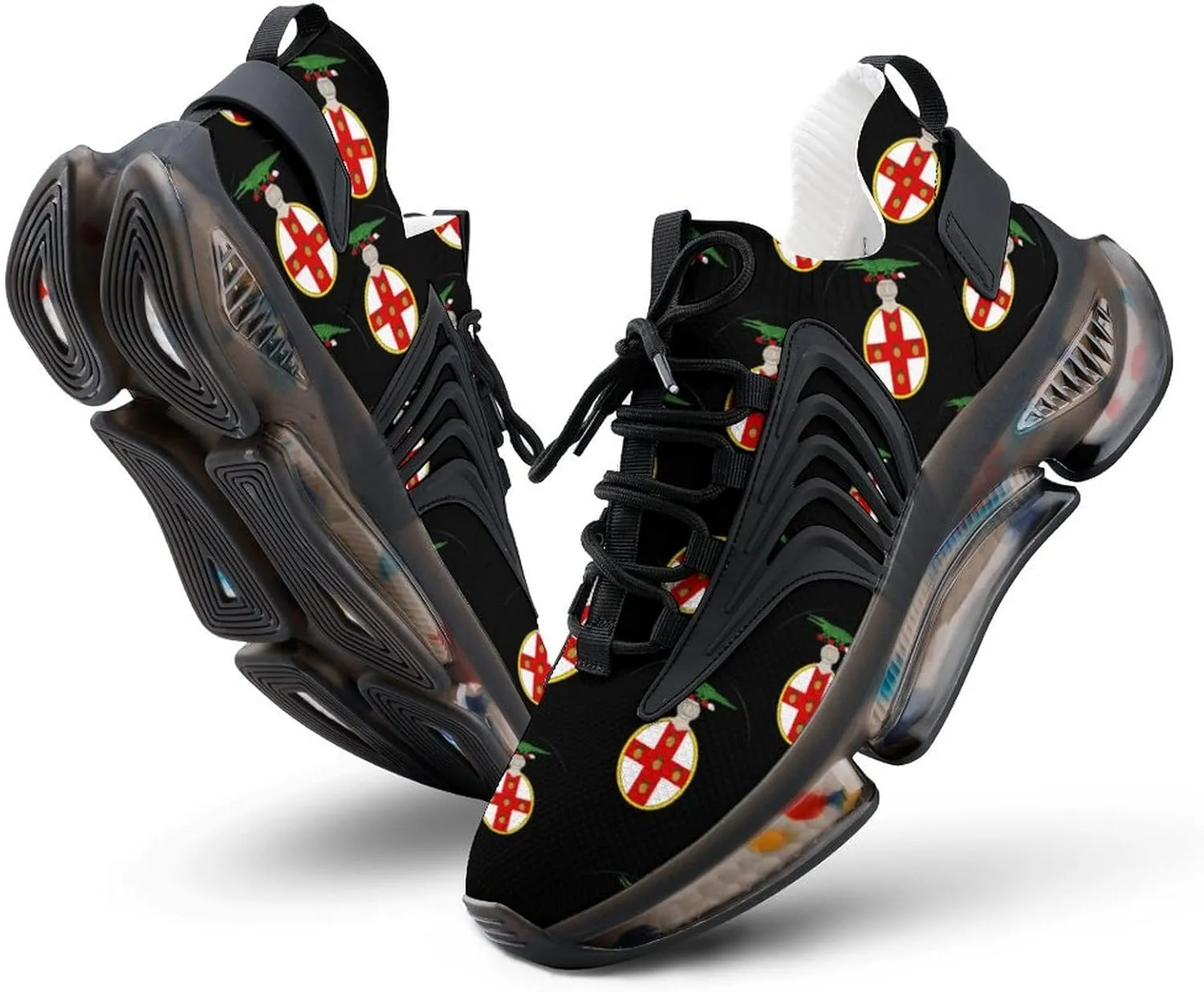 Badge of Jamaica Men's Running Shoes Lightweight Walking Shoe Breathable Sneaker