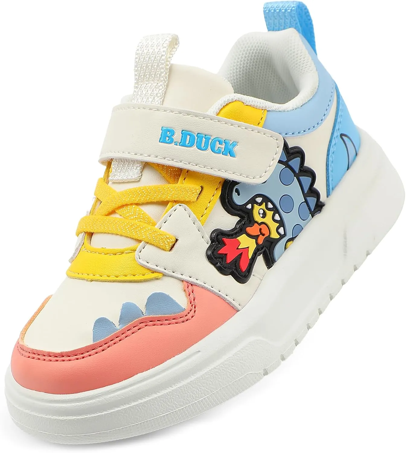 B.Duck Toddler Shoes for Girl and Boy [Comfortable & Fashionable] Kids Shoe Toddler Tennis Shoes Toddler Sneakers for Toddler/Little Kid Toddler Shoes Size 6-Big Kid 1