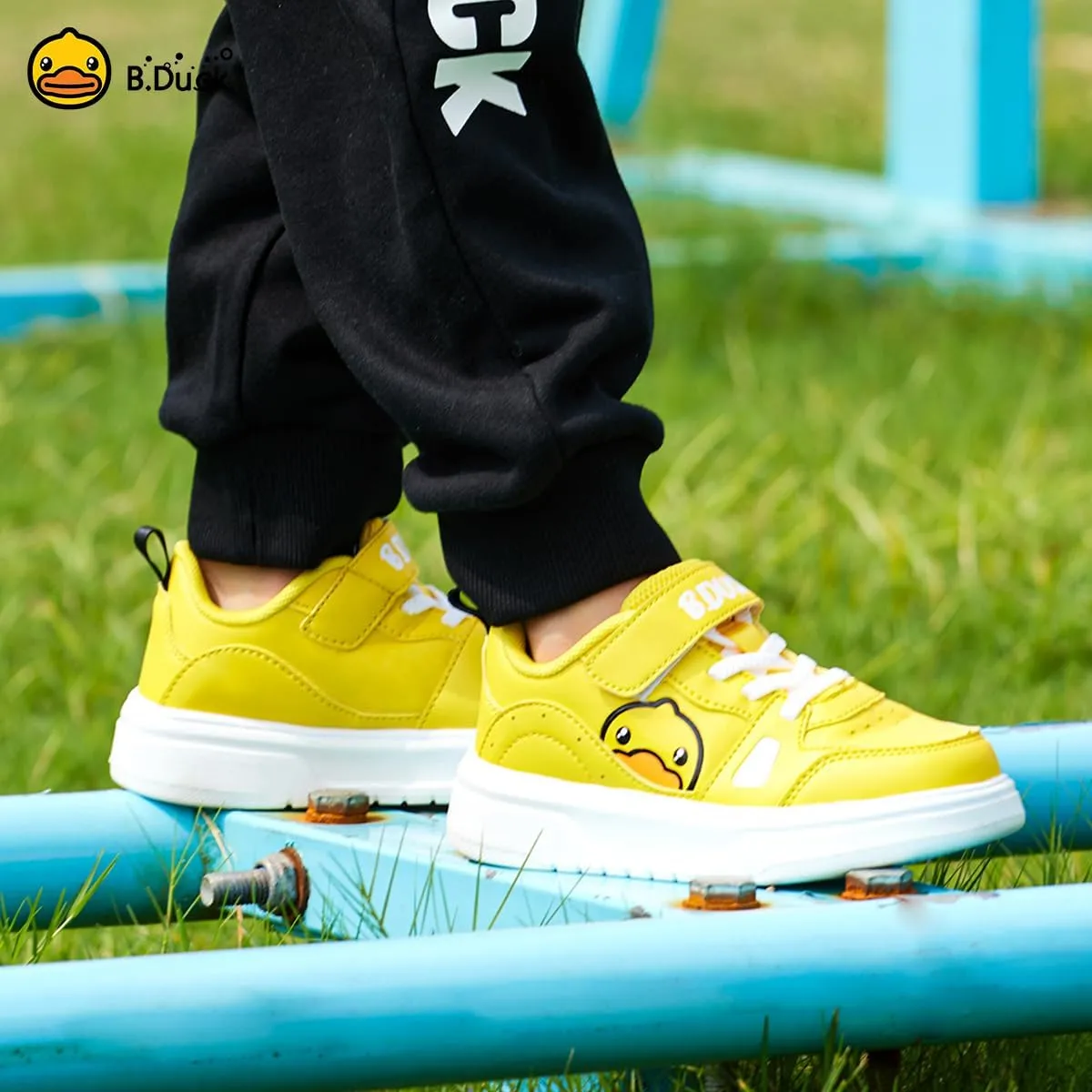 B.Duck Toddler Shoes for Girl and Boy [Comfortable & Fashionable] Kids Shoe Toddler Tennis Shoes Toddler Sneakers for Toddler/Little Kid Toddler Shoes Size 6-Big Kid 1