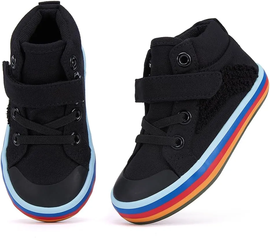 BMCiTYBM Toddler Baby Canvas Shoes Boys Girls Walking Sneakers