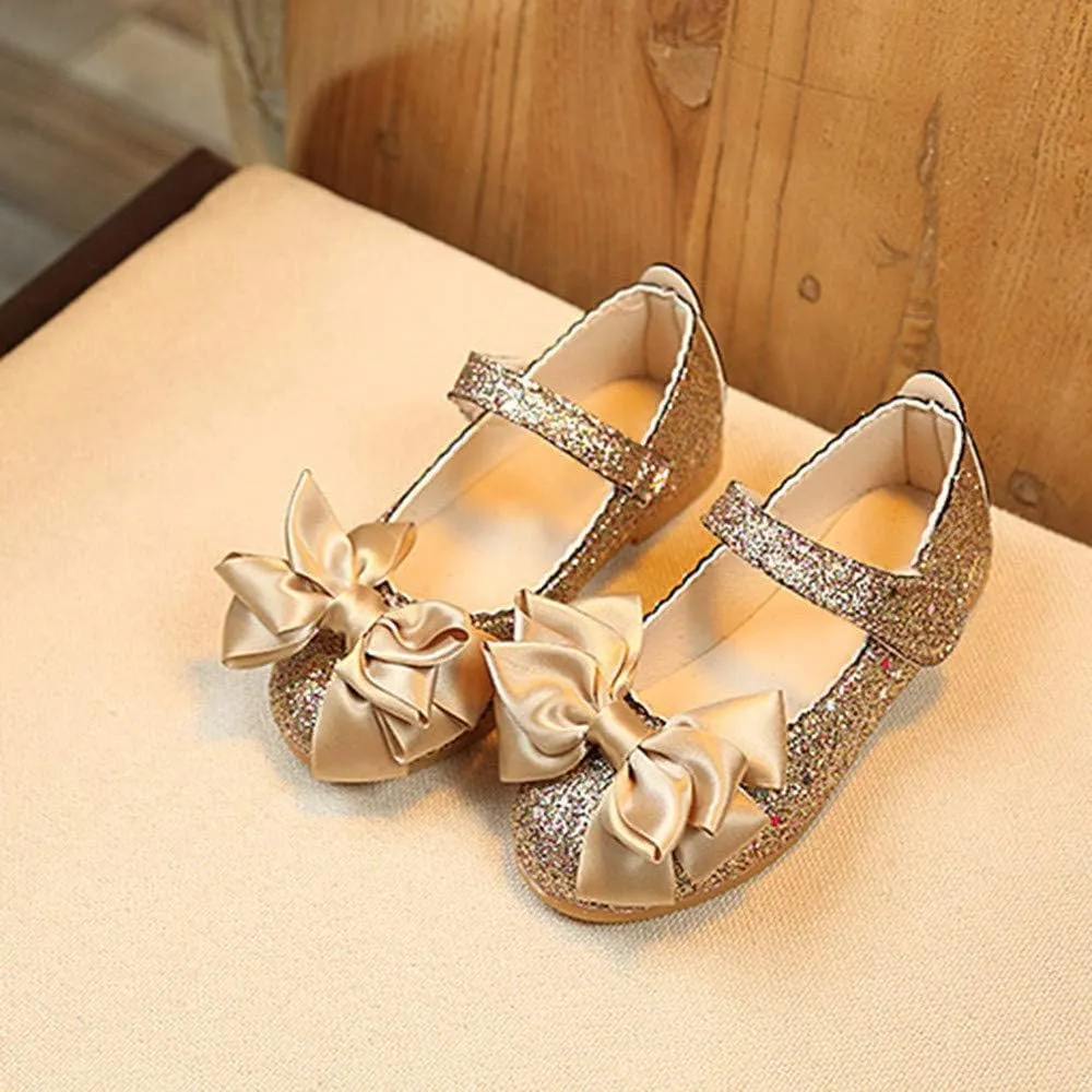 Boy Shoes Size 13 Bowknot Fashion Dance Single Shoes Children Princess Girl Nubuck Leather Baby Shoes Toddler Shoe Size 5 Girl