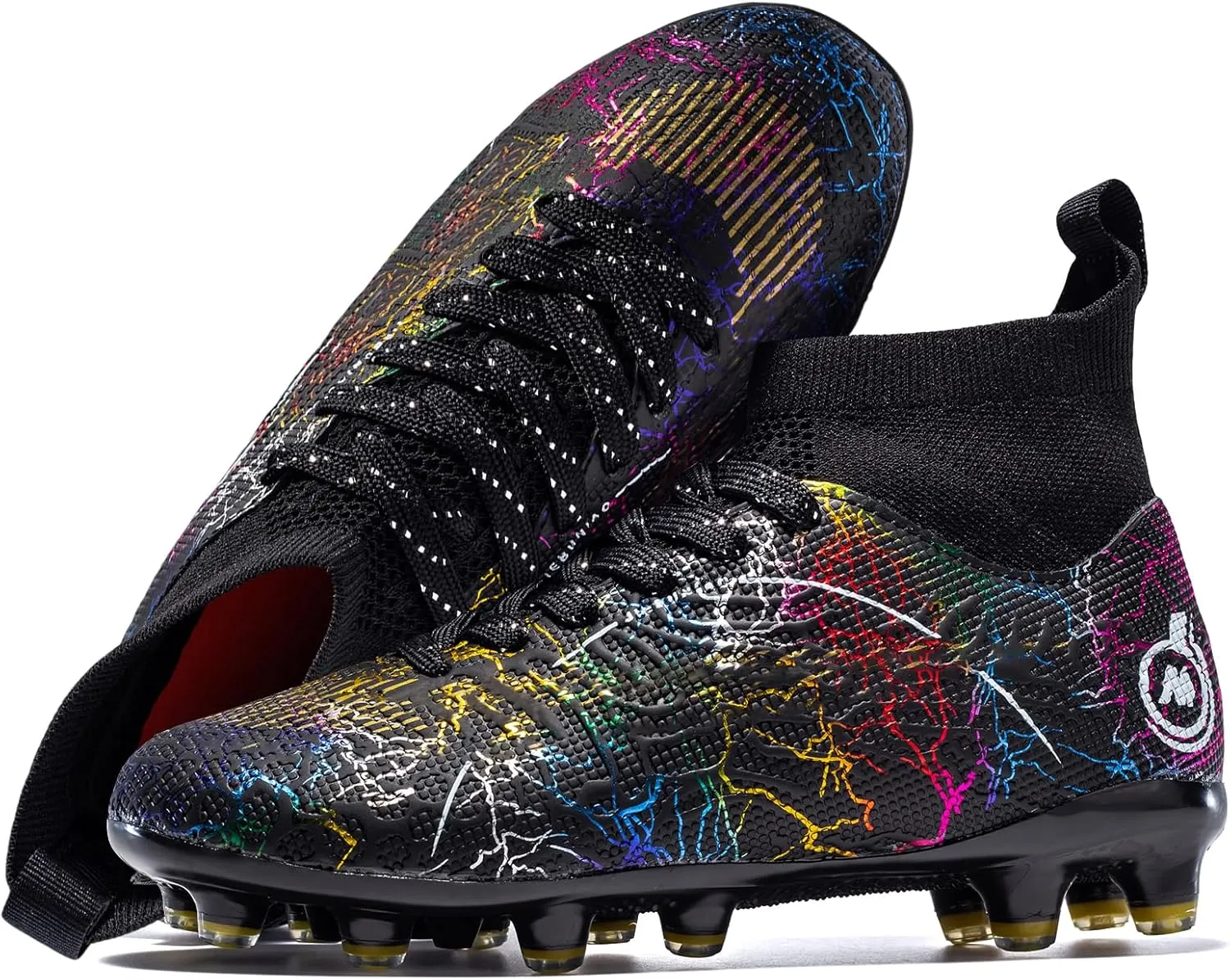 Boy Soccer Cleats Big Kids Soccer Shoes Professional Soccer Cleats Shoes,Unisex Soccer Sneakers for Little Kids Athletic