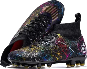 Boy Soccer Cleats Big Kids Soccer Shoes Professional Soccer Cleats Shoes,Unisex Soccer Sneakers for Little Kids Athletic