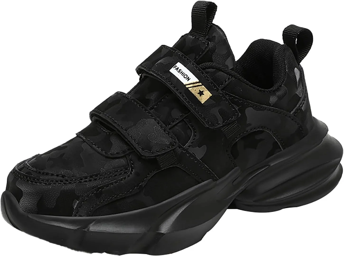Boys School Sport Shoes Kids Lightweight Breathable Basketball Sneakers Soft Sole Outdoor Running Walking Shoes