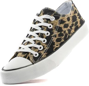 Canvas Shoes for Women Men Low Top Lace Up Sneakers Canvas Fashion Sneakers Classic Casual Walking Shoes Comfortable Breathable