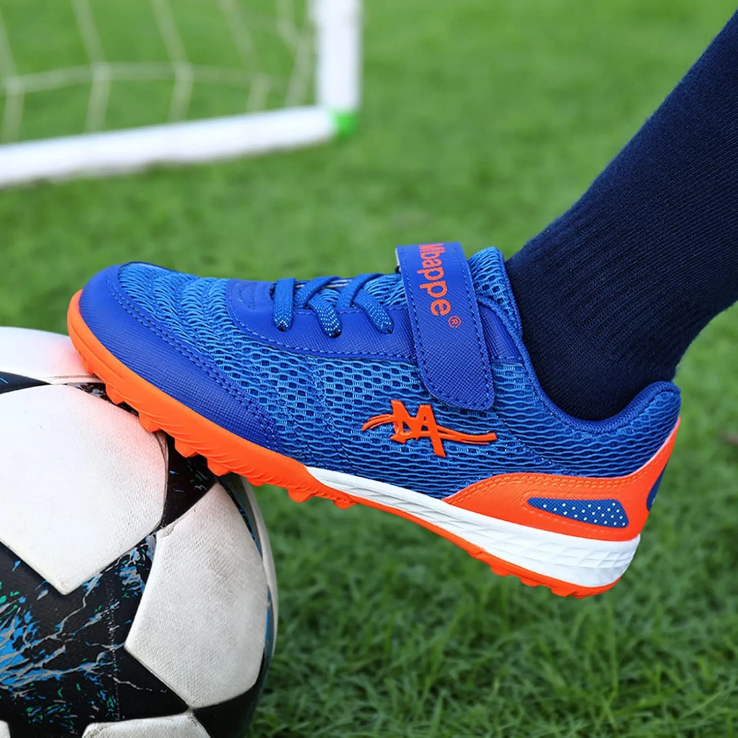 CERYTHRINA Kids Men's Soccer Cleats Athletic Shoes Ground Football Profession Training Boots(Little Kid/Big Kid/Men)