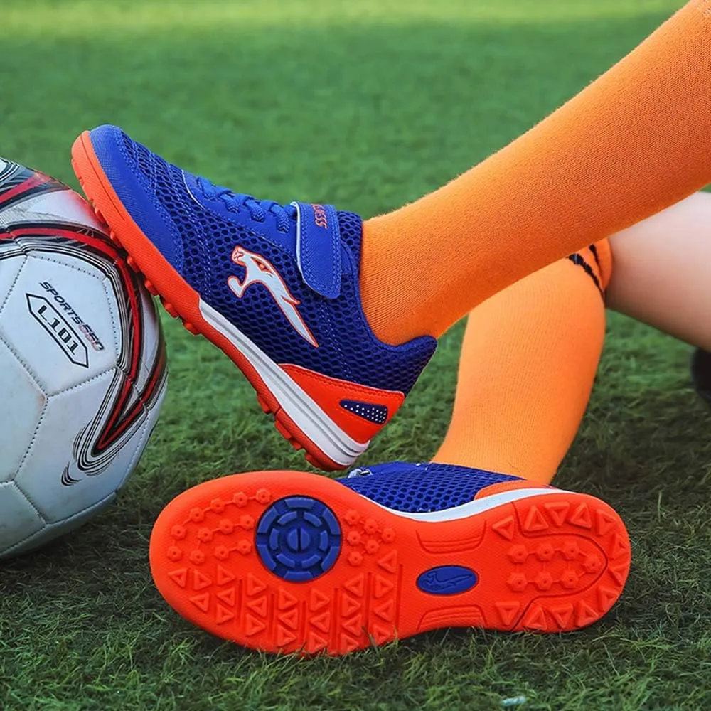 CERYTHRINA Kids Men's Soccer Cleats Athletic Shoes Ground Football Profession Training Boots(Little Kid/Big Kid/Men)