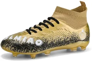 DHOVOR Men's Women's Soccer Cleats Youth Football Cleats Unisex Adult Athletics Football Trainers Football Shoes Teenagers Soccer Shoes