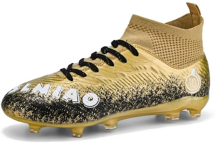 DHOVOR Men's Women's Soccer Cleats Youth Football Cleats Unisex Adult Athletics Football Trainers Football Shoes Teenagers Soccer Shoes