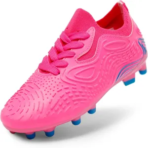 Dream Pairs Boys Girls Soccer Cleats Kids Football Shoes for Little/Big Kid