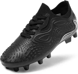 Dream Pairs Boys Girls Soccer Cleats Kids Football Shoes for Little/Big Kid