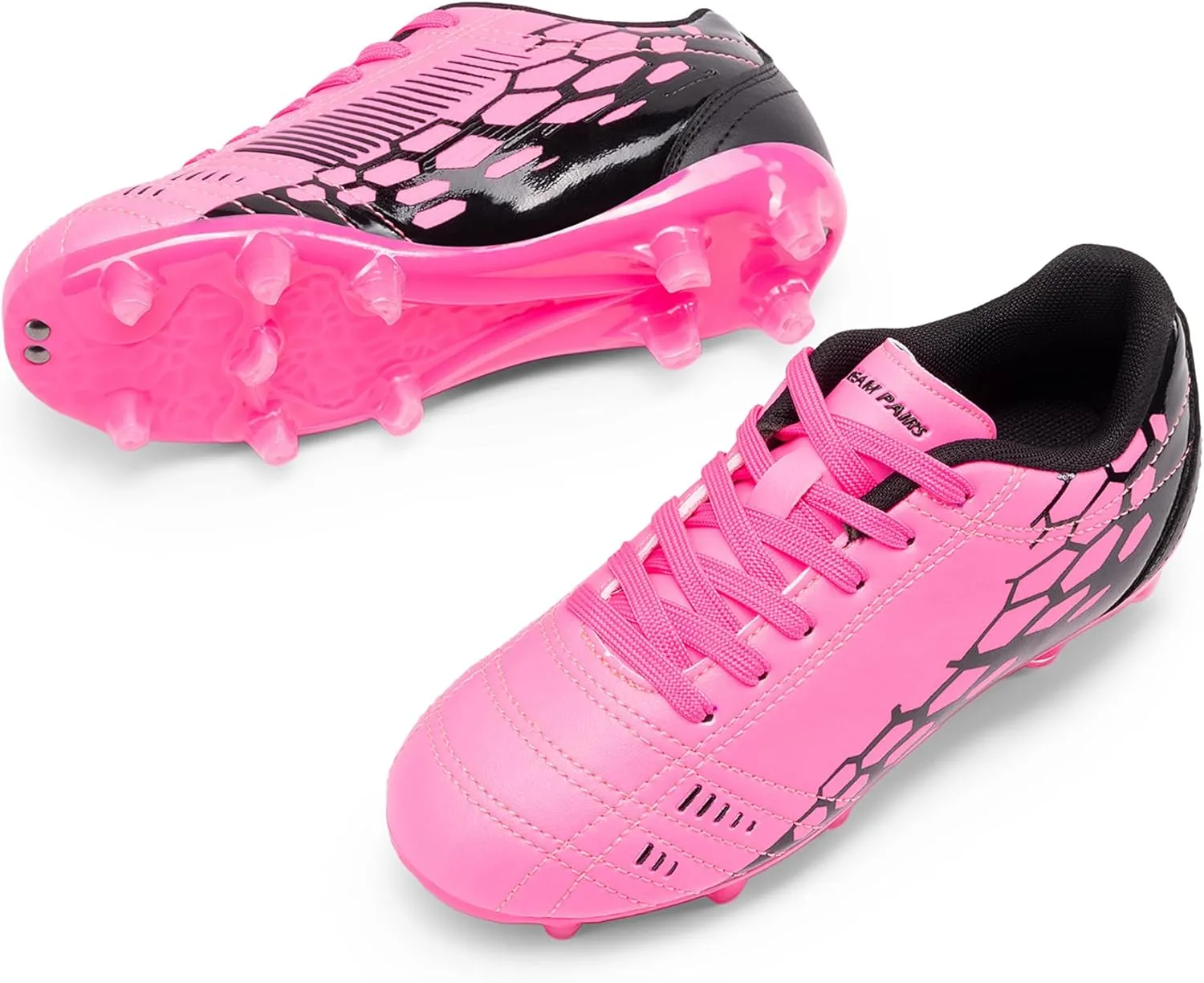 DREAM PAIRS Boys Girls Soccer Football Cleats Shoes for Little/Big Kid