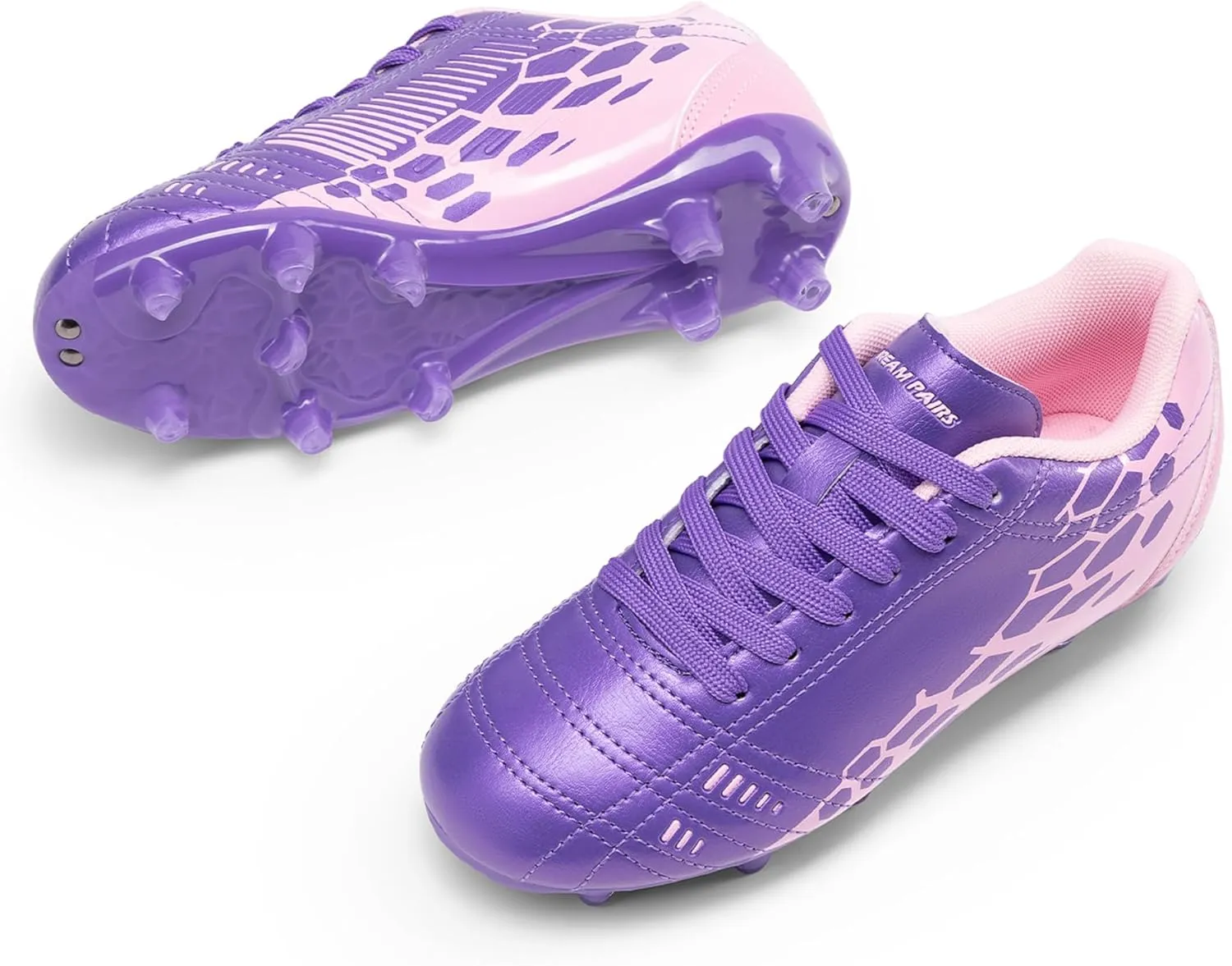 DREAM PAIRS Boys Girls Soccer Football Cleats Shoes for Little/Big Kid