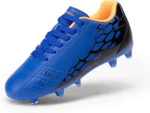 DREAM PAIRS Boys Girls Soccer Football Cleats Shoes for Little/Big Kid