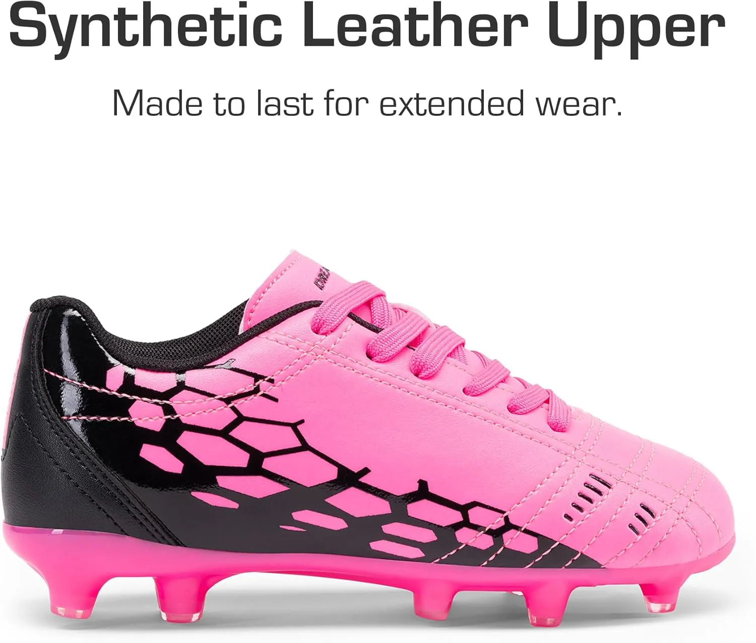 DREAM PAIRS Boys Girls Soccer Football Cleats Shoes for Little/Big Kid