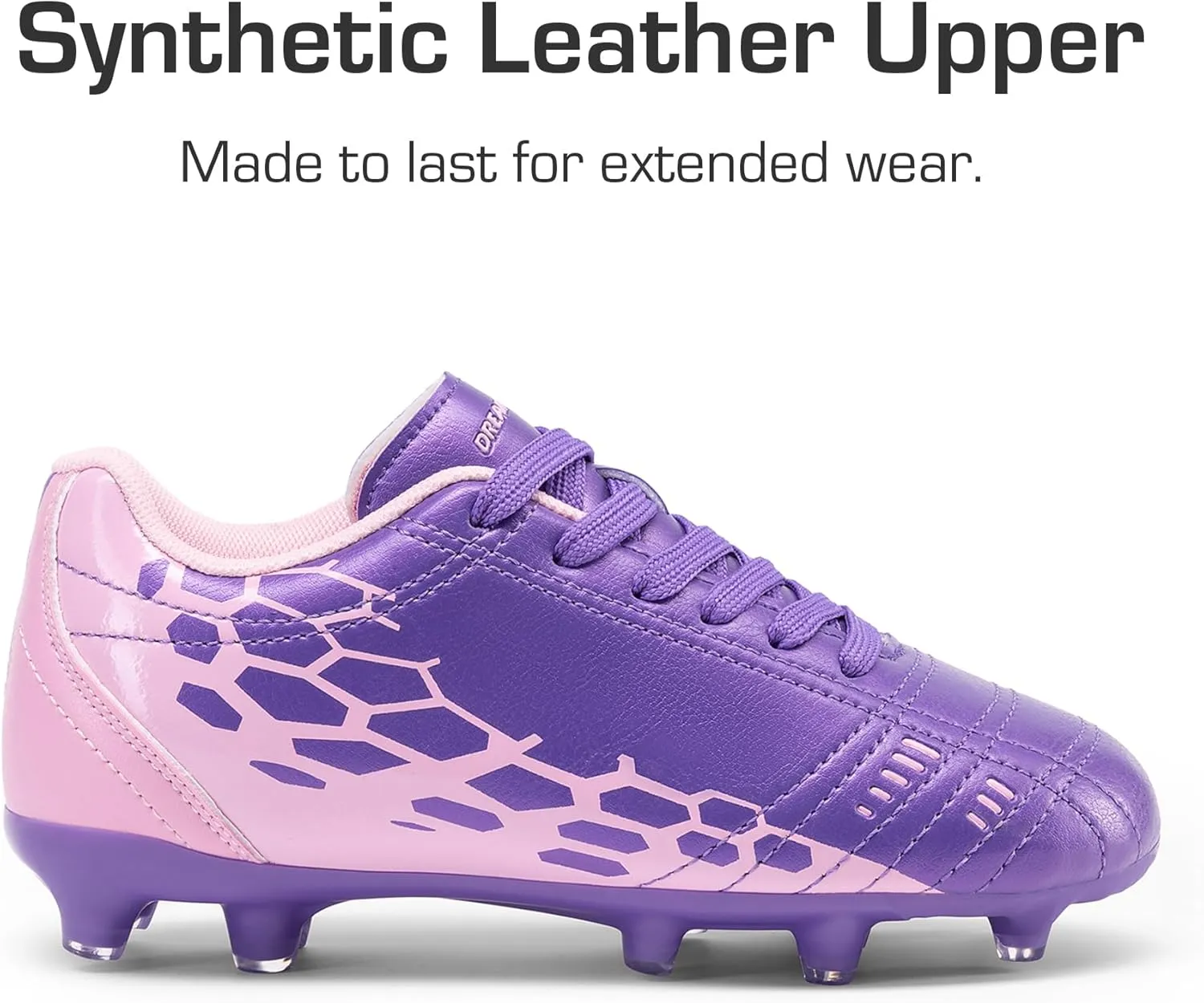 DREAM PAIRS Boys Girls Soccer Football Cleats Shoes for Little/Big Kid