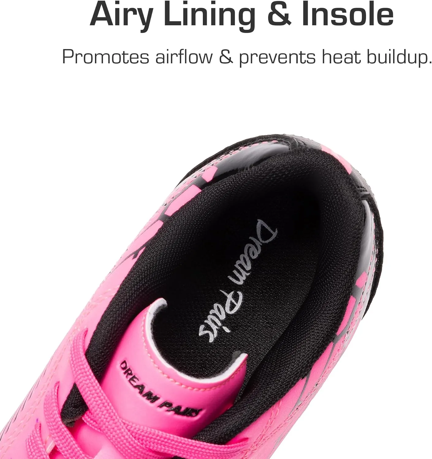 DREAM PAIRS Boys Girls Soccer Football Cleats Shoes for Little/Big Kid