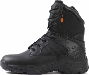 Durable Suede Leather Military Work Boots, Men's Tactical Army Boots, Lightweight Combat Boots, Military Work Boots, Men's Tactical Army Boots, Jungle Boots, Desert Boots