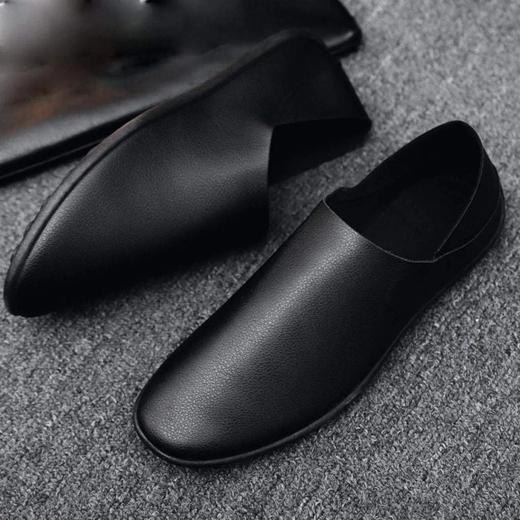 Fashion Lightweight Sneakers for Men Lightweight Breathable Slip On Running Shoe Arch Support Plantar Fasciitis