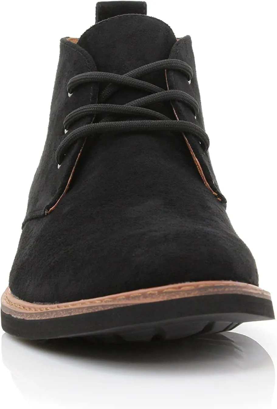 Ferro Aldo Mens Casual Mid-Top Desert Chukka Ankle Boots