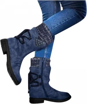 Gibobby Women Boots Winter Hiking Boots Keep Warm Anti-Slip Soft Warm Fur Lined Winter Ankle Booties