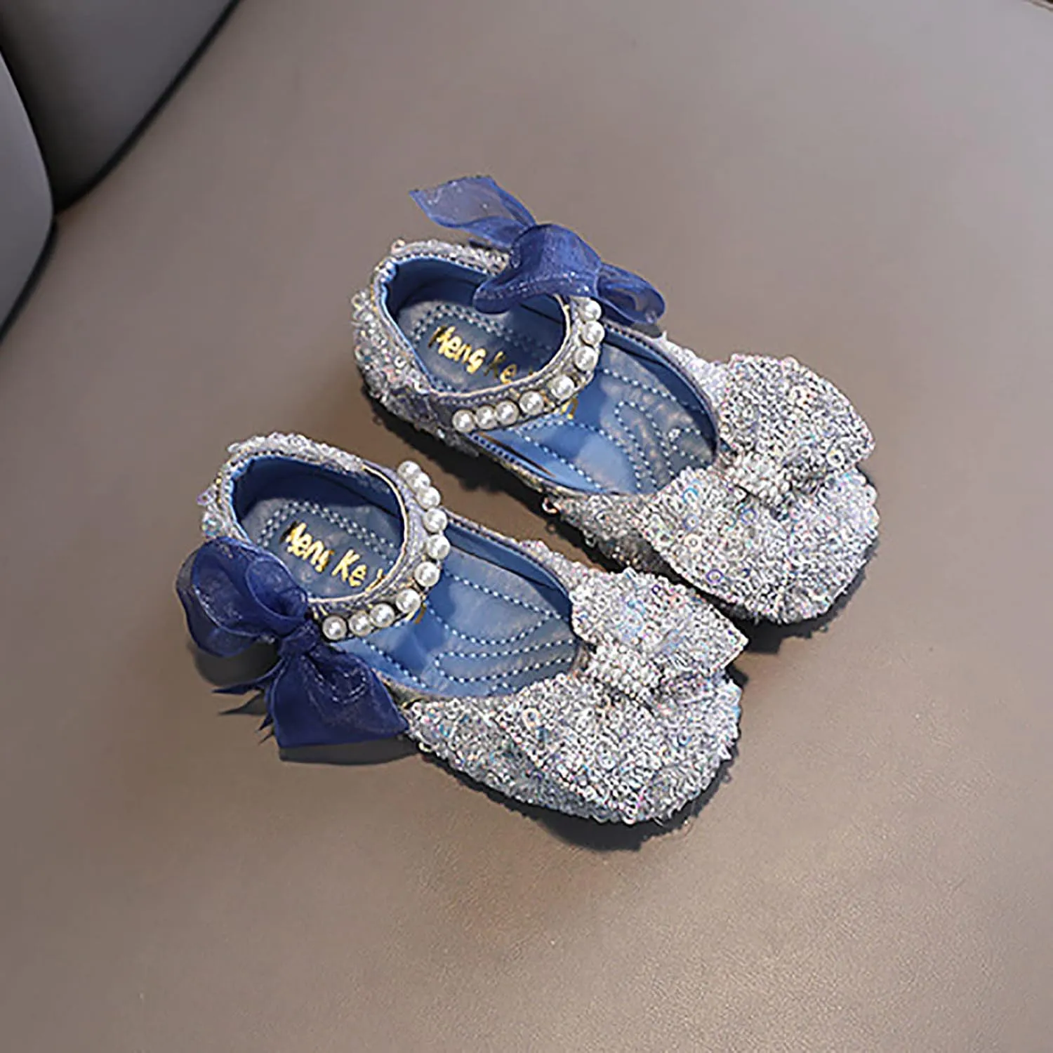 Girls Dress Shoes,Dance Shoes for Girls Childrens Shoes Pearl Princess Shoes Baby Girls Shoes for Party Wedding