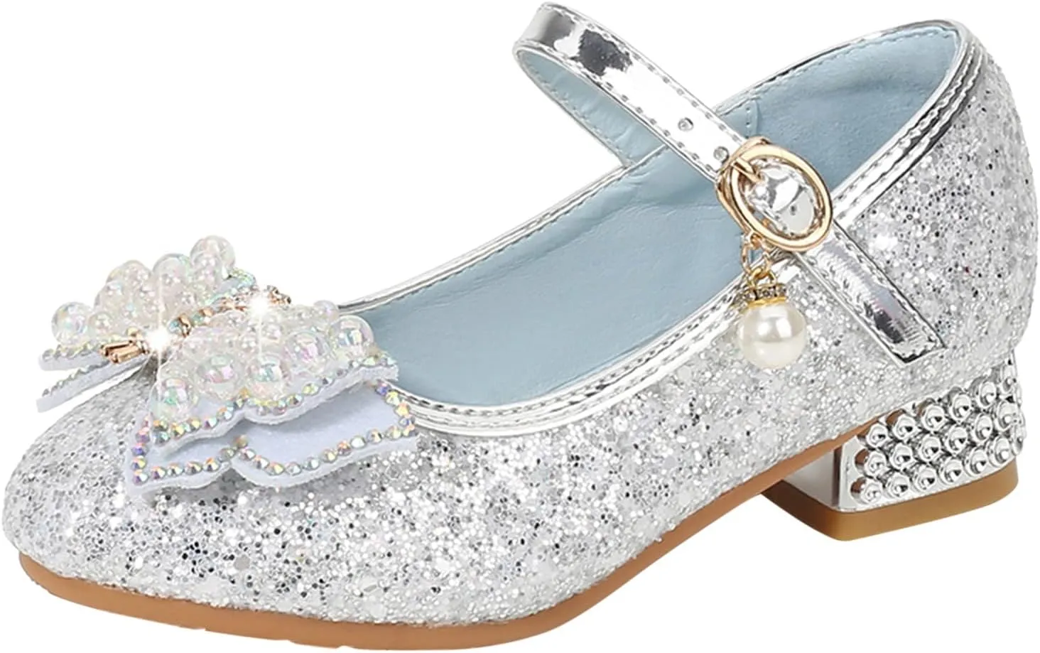Girls Flip Flops Size 10 Toddler Toddler Little Kid Girls Dress Pumps Glitter Sequins Cute House Shoes Girls