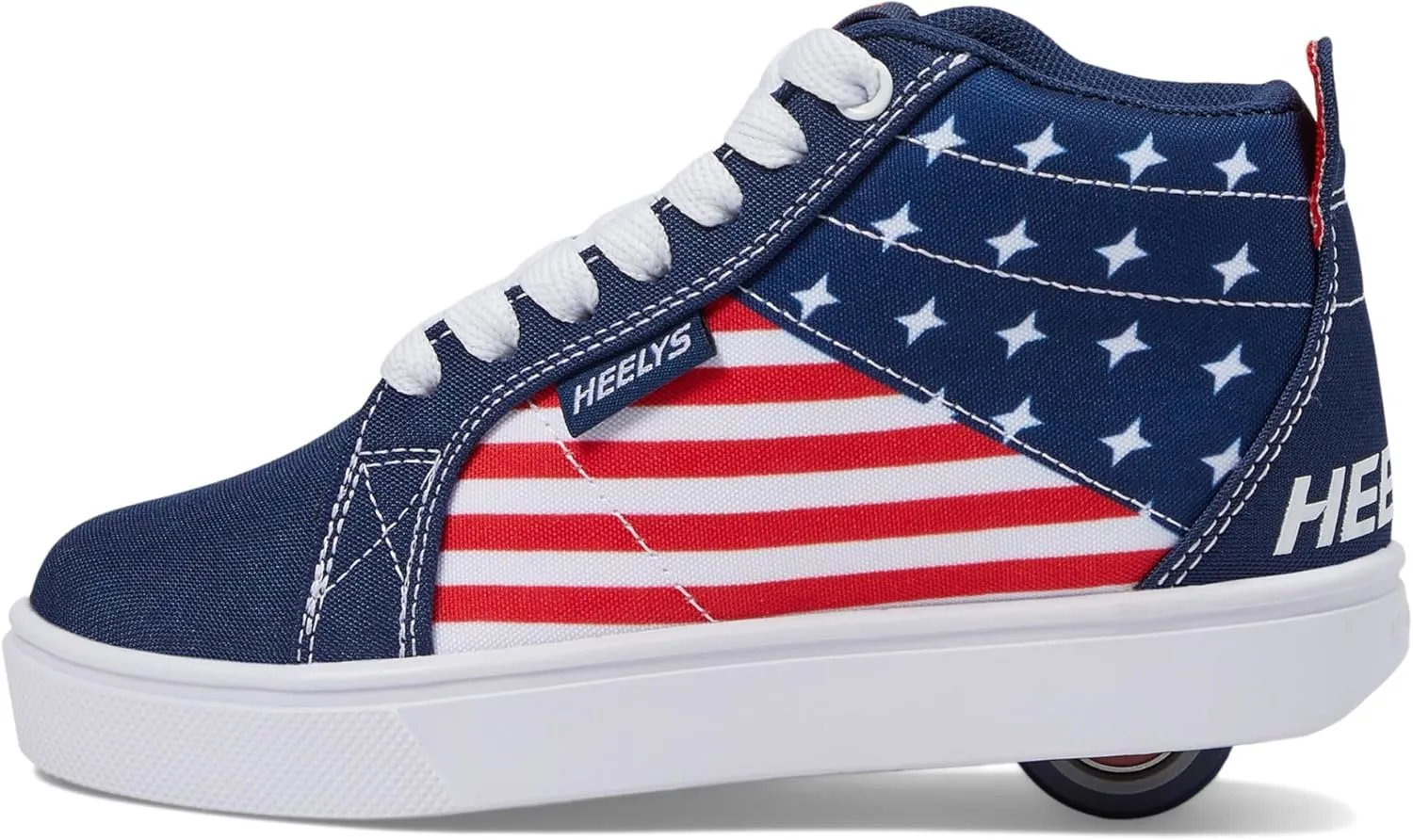 HEELYS Unisex-Child Racer Mid (Little Big Kid/Adult) Wheeled Heel Shoe