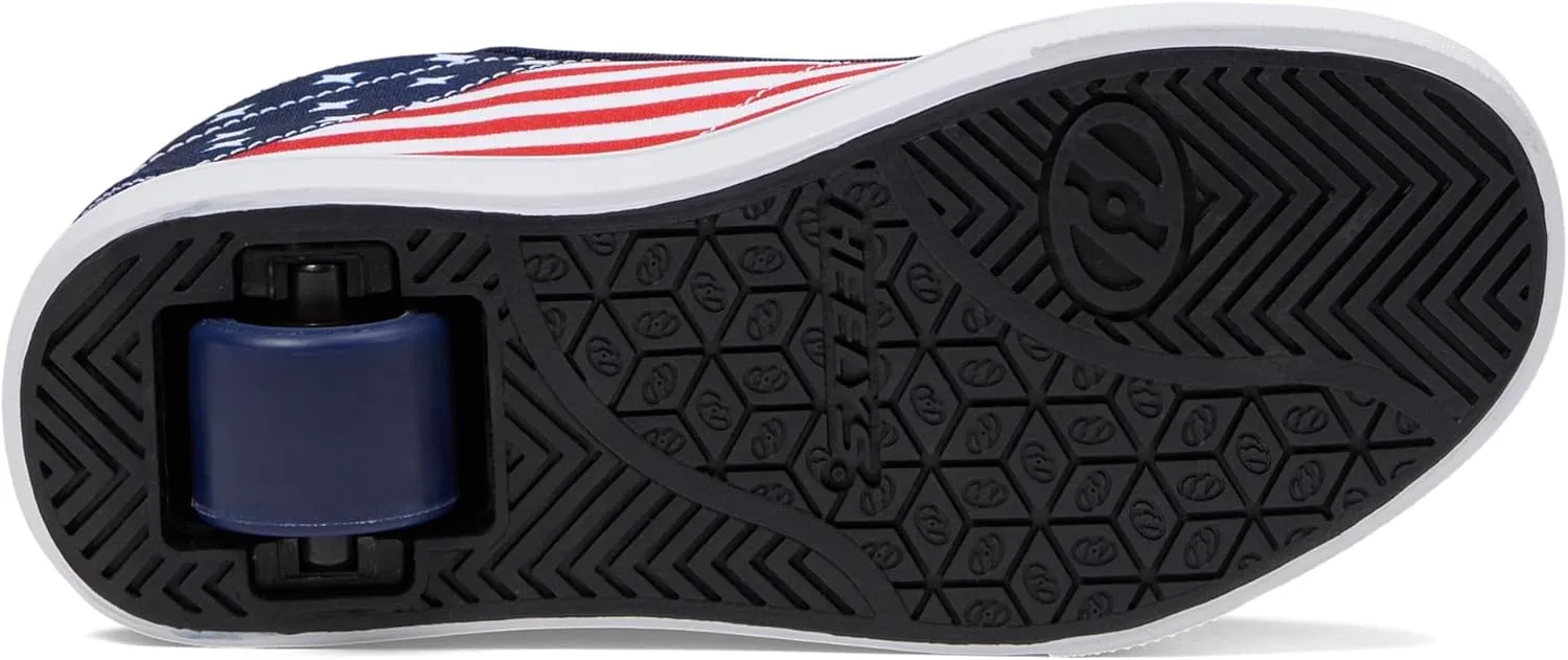 HEELYS Unisex-Child Racer Mid (Little Big Kid/Adult) Wheeled Heel Shoe