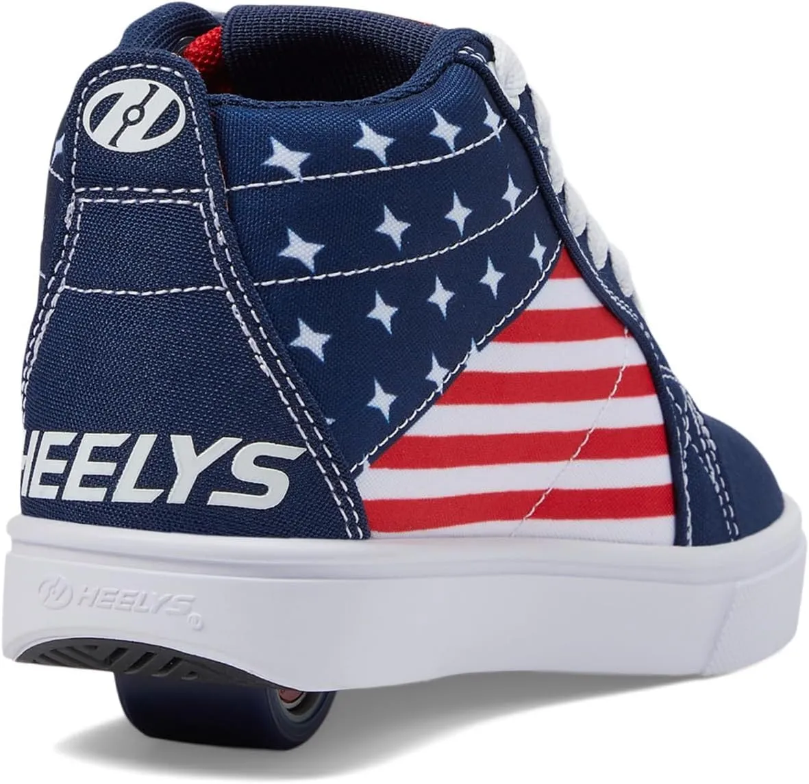 HEELYS Unisex-Child Racer Mid (Little Big Kid/Adult) Wheeled Heel Shoe