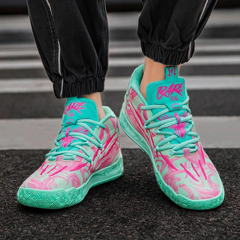 High top Neutral Basketball Shoes Men's Shoes Women's Shoes Super Light Sneakers wear Resistant high top Graffiti Style Combat Shoes Couple Style