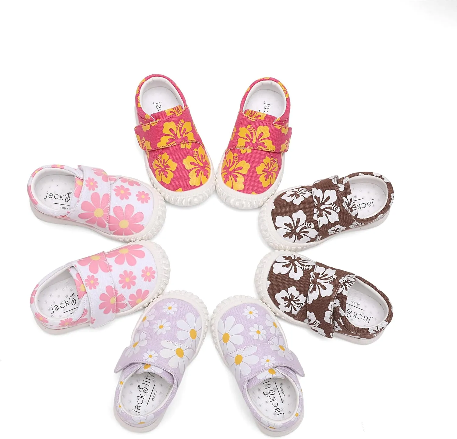 Jack & Lily Baby, Toddler & Kids Walking Shoes  Non-Slip, Washable Slip-On Sneakers for Boys & Girls  Indoor & Outdoor Use