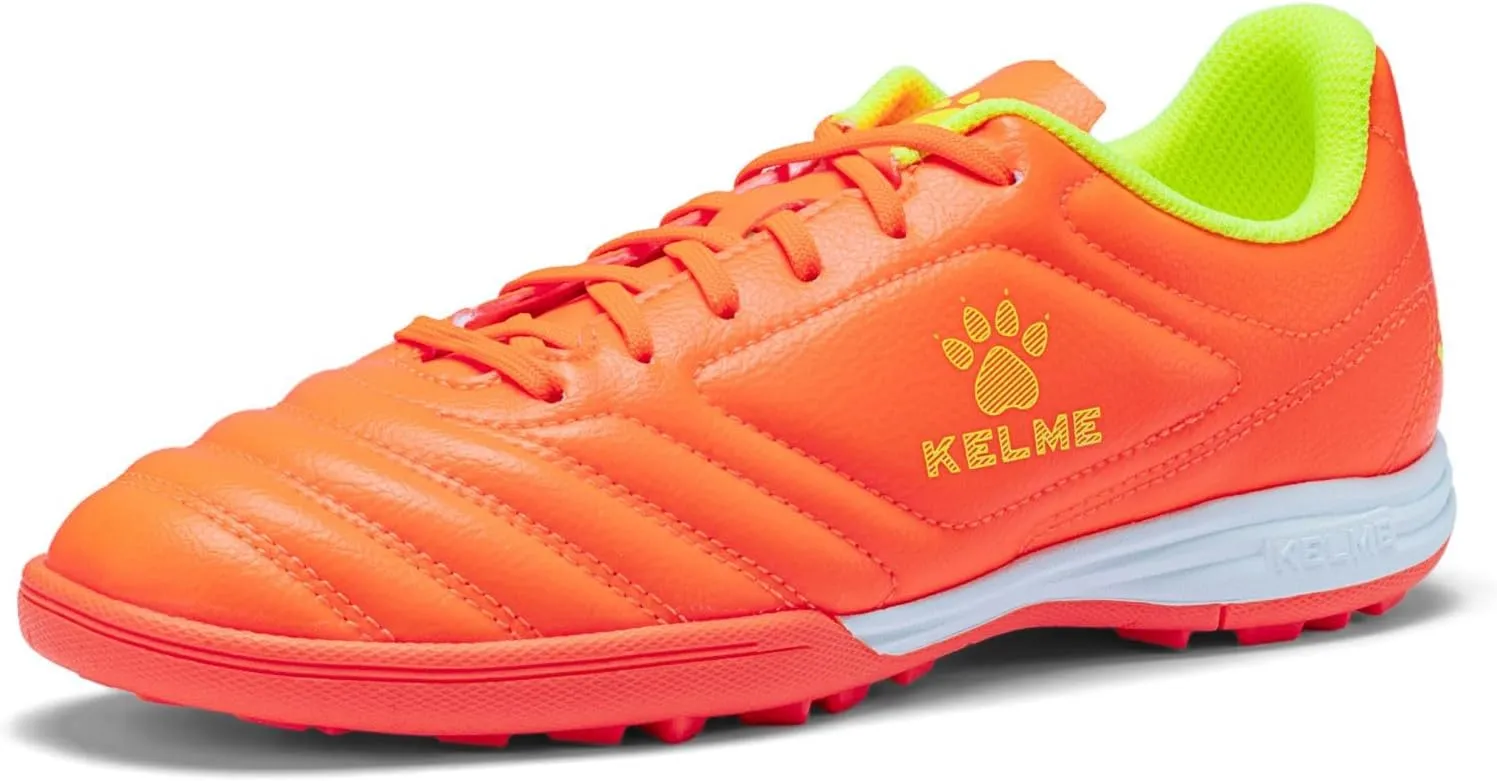 KELME Kids Indoor Soccer Shoes, Youth Futsal Turf Cleats, Boys Girls Athletic Training