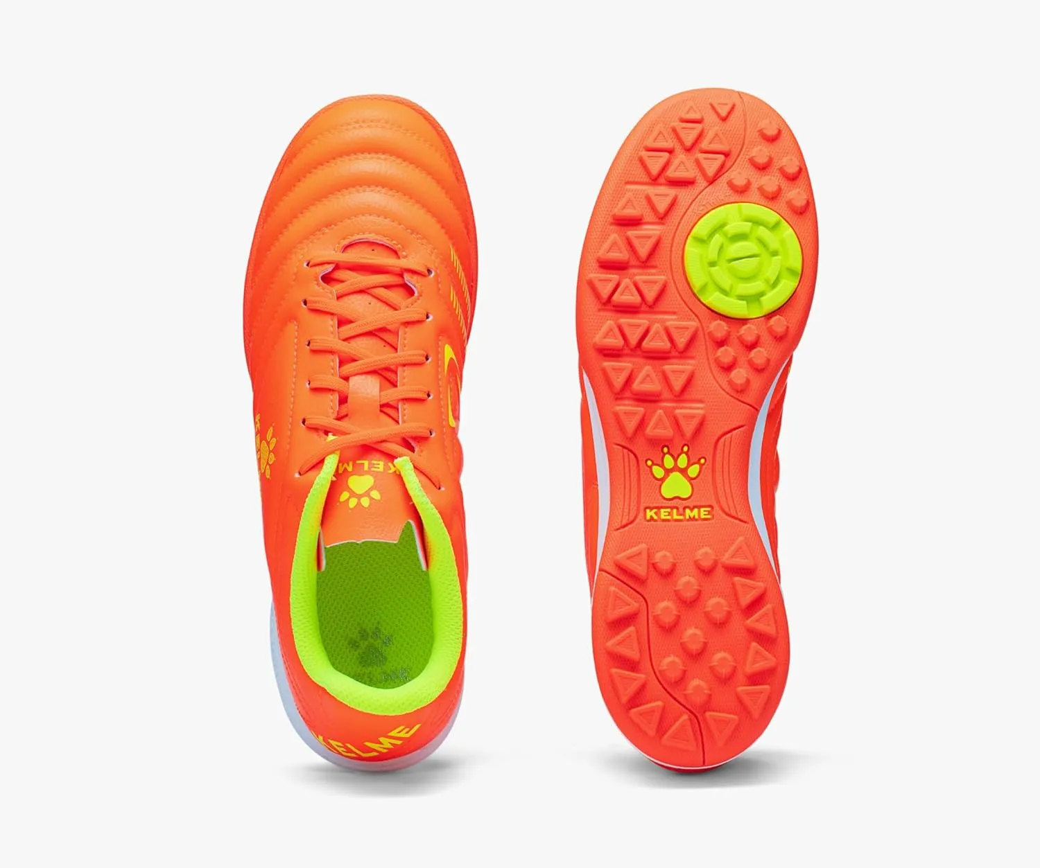 KELME Kids Indoor Soccer Shoes, Youth Futsal Turf Cleats, Boys Girls Athletic Training