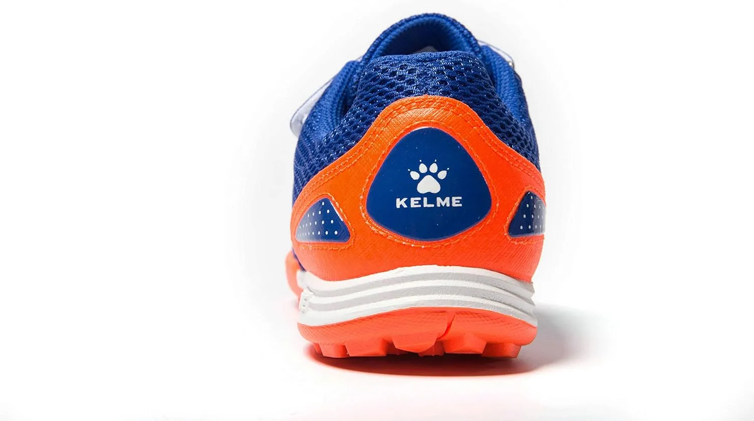 KELME Laceless Soccer Cleats Youth and Kids – Futsal or Turf Soccer Shoes for Boys/Girls – Indoor or Outdoor Velcro Football Boots
