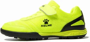 KELME Laceless Soccer Cleats Youth and Kids – Futsal or Turf Soccer Shoes for Boys/Girls – Indoor or Outdoor Velcro Football Boots