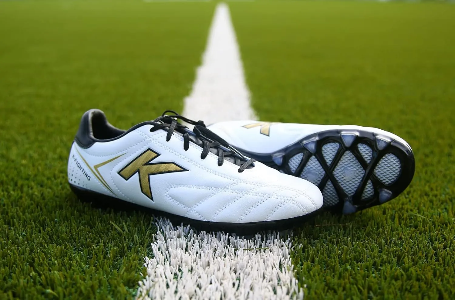 KELME Men's Soccer Cleats AG Soccer Turf Shoes Youth Professional Training Football Boots Outdoor Sports Athletic Sneaker