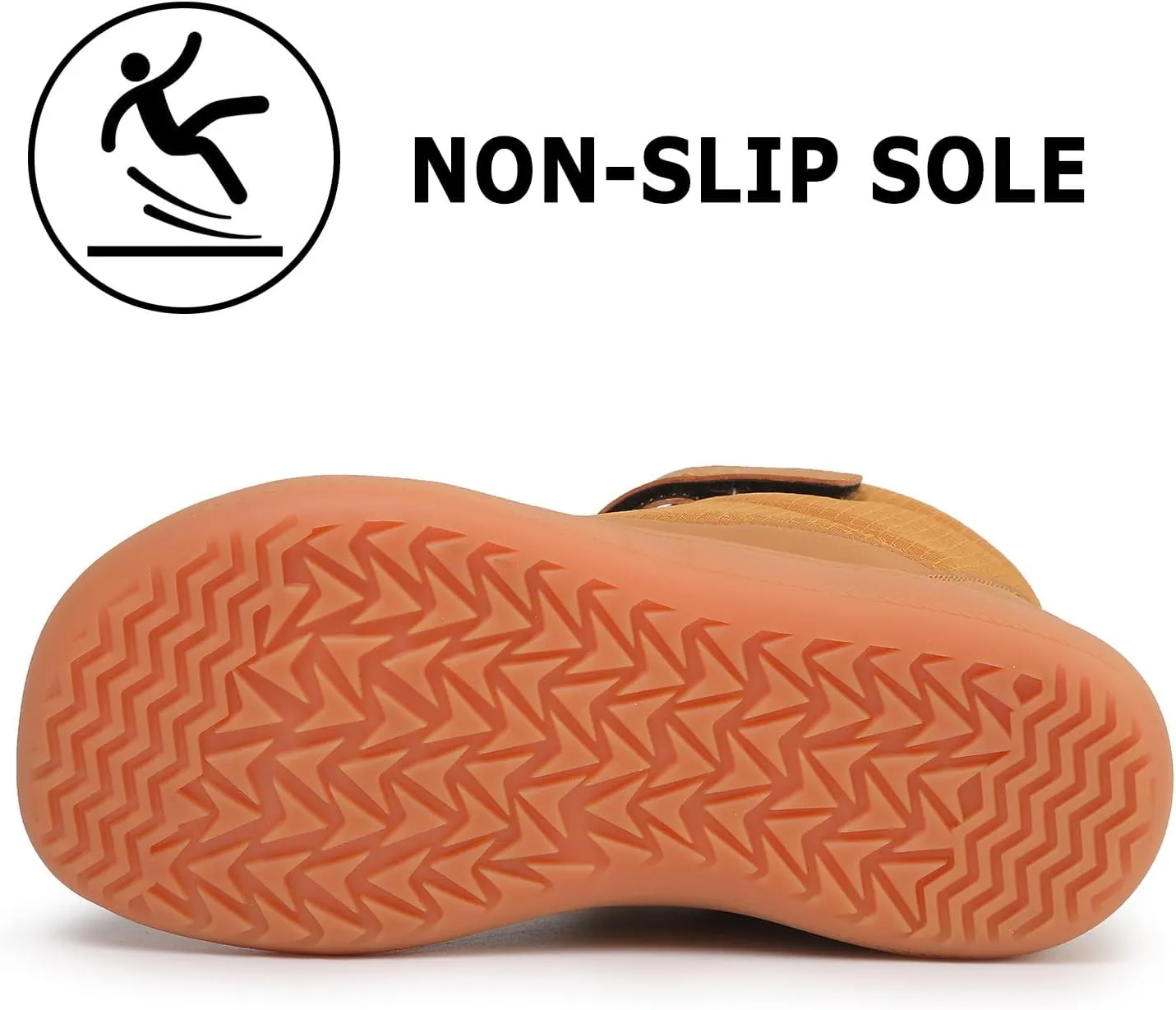 Kids Barefoot Snow Boots for Winter: Minimalist Zero Drop - Wide Toe Box Hiking Boots for Toddler/Boys/Girls